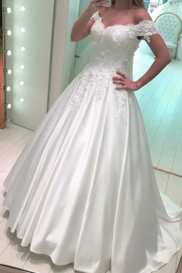 Luxus Abendkleider Prinzessin Lang | Abiballkleider mit Spitze