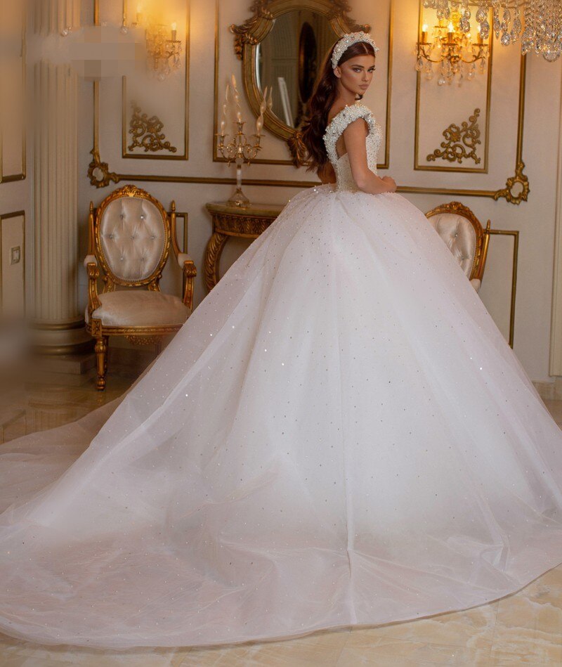 Wunderschöne Hochzeitskleider Prinzessin | Brautkleider Online Kaufen-Misshow.de