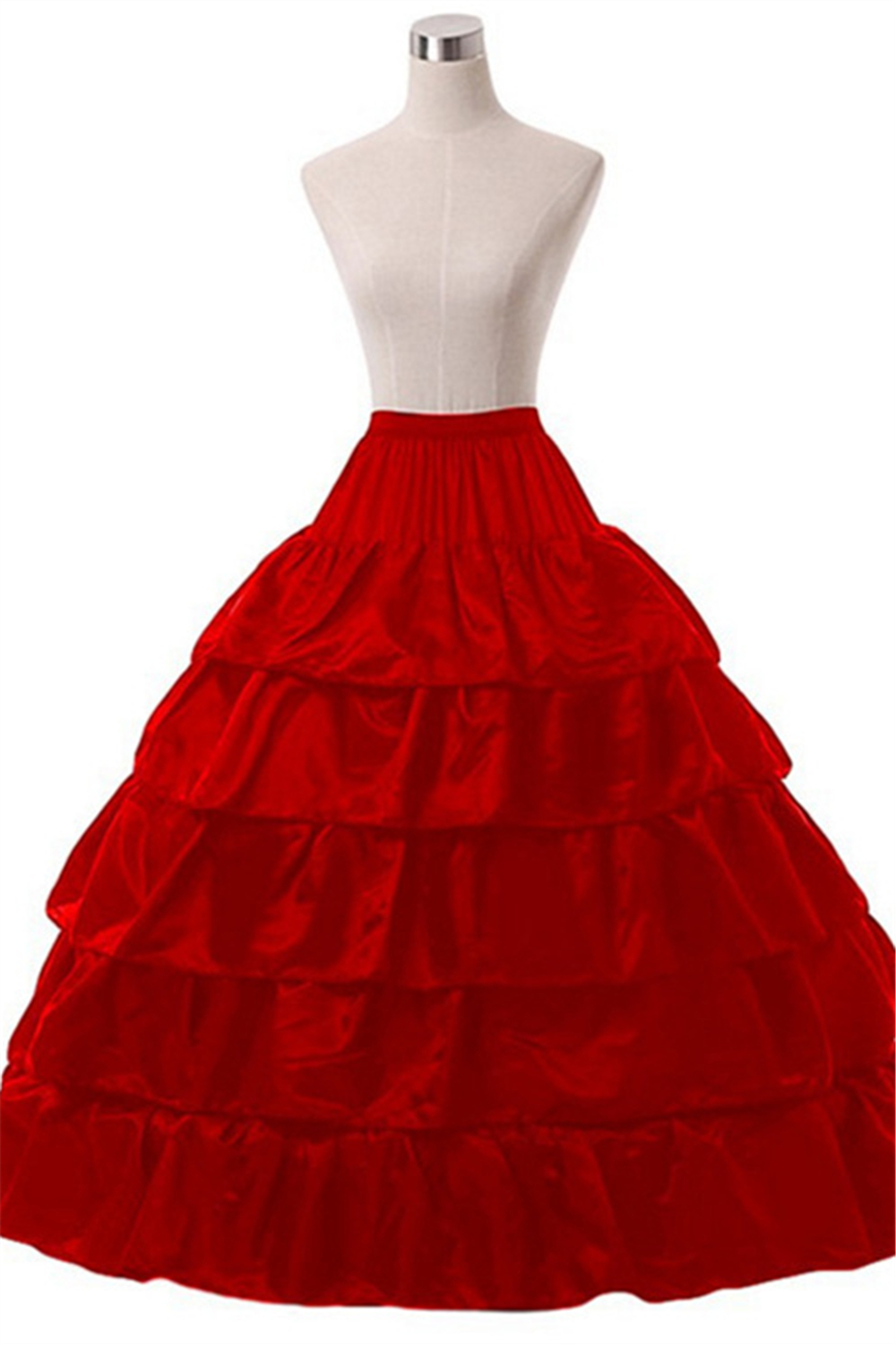 Niedliche Ballkleid Petticoats Taft | Party Petticoats mit Wellenkante-Misshow.de