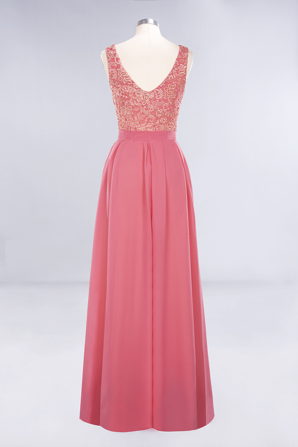 Schlichtes Abendkleid Lang Günstig | Chiffon Kleider Abendmoden