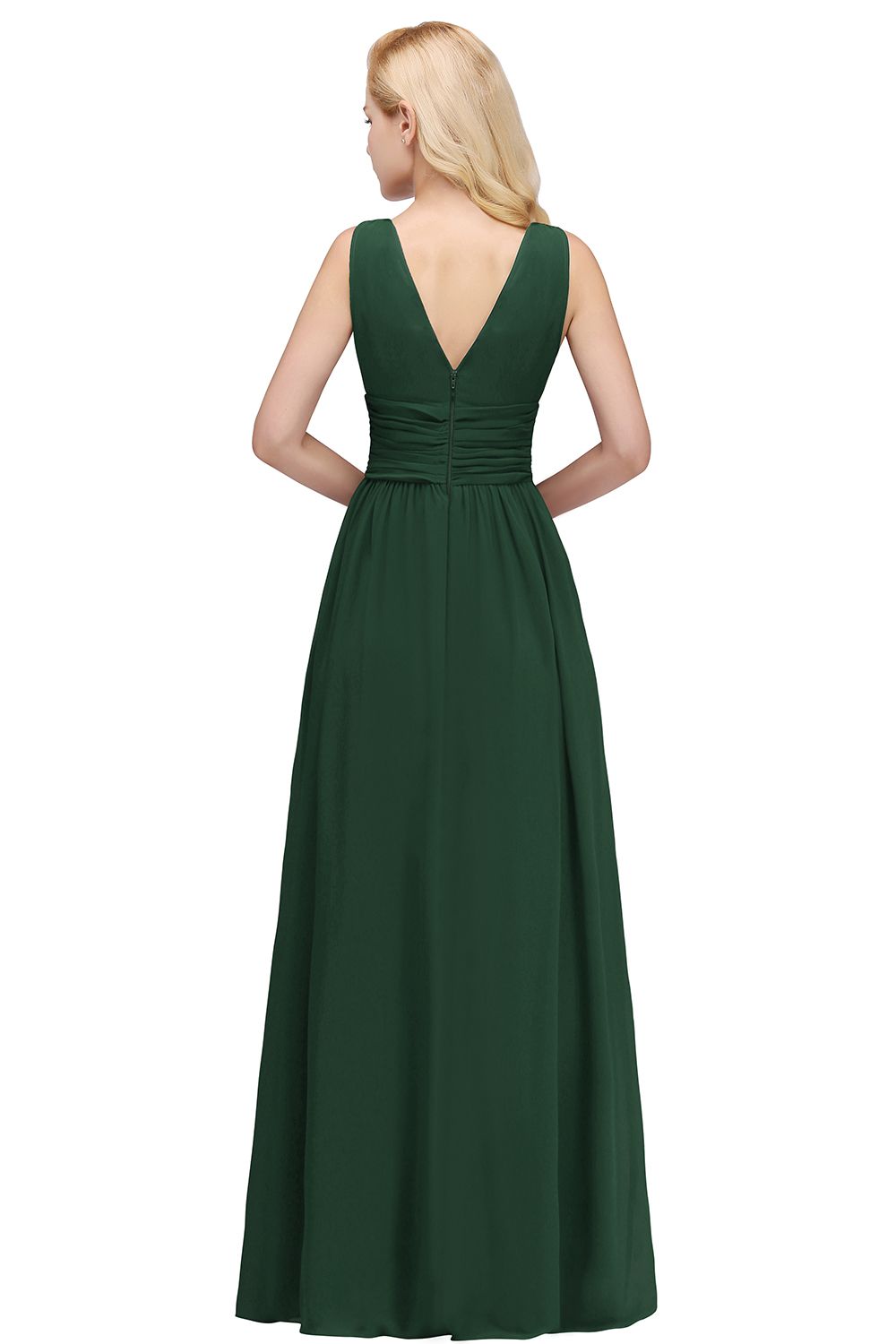 Designer Abiballkleider Günstig | Abendkleid Lang V Ausschnitt-Misshow.de