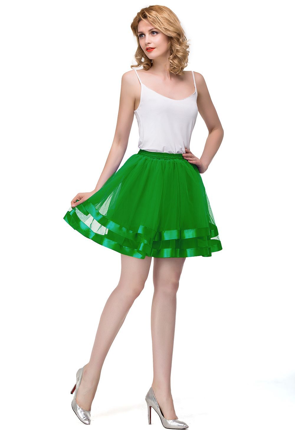 Schlechte Tutu Petticoats kurz A-Linie | Hochzeits Petticoats aus weiches Netz