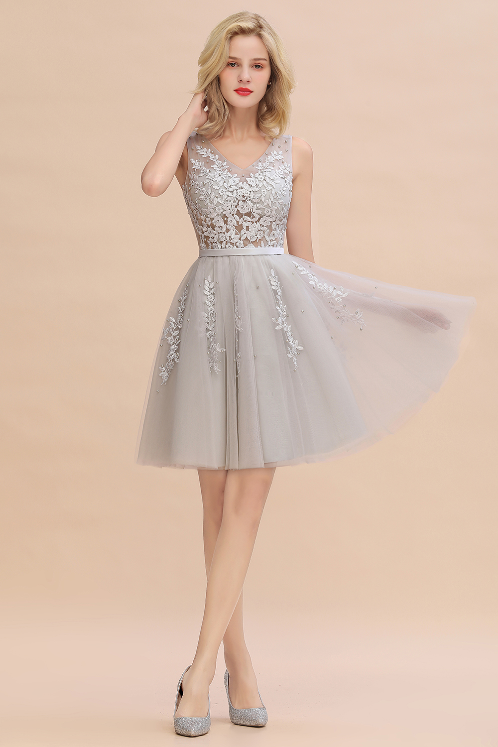 Schöne Cocktailkleider Günstig | Abendkleid Kurz Günstig-Misshow.de