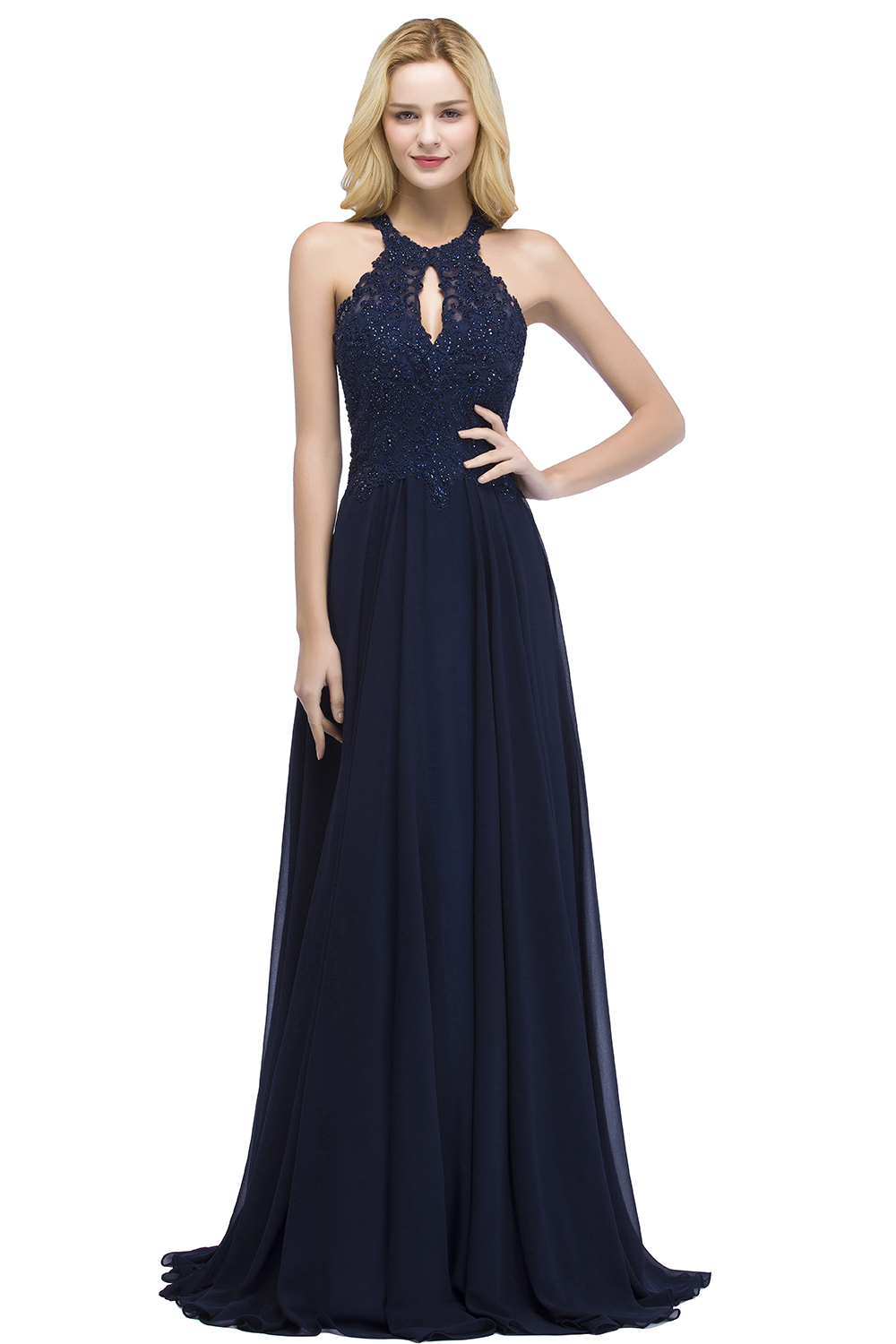 Schlichtes Abendkleid Lang | Abendmoden Online