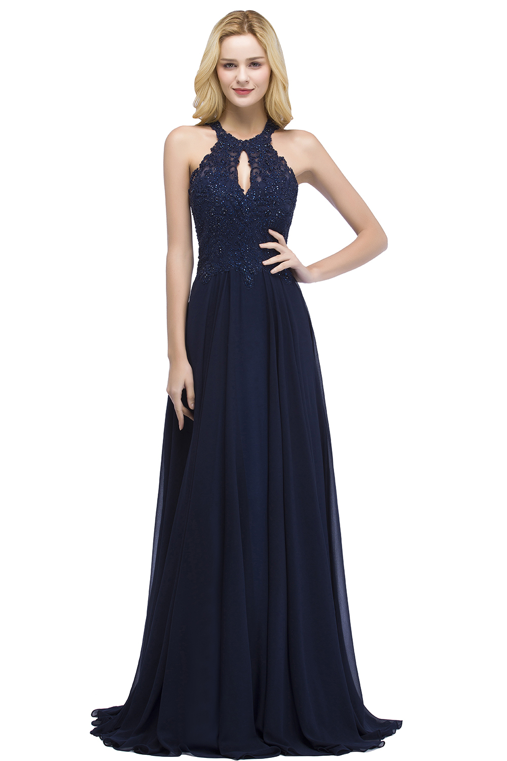 Schlichtes Abendkleid Lang | Abendmoden Online