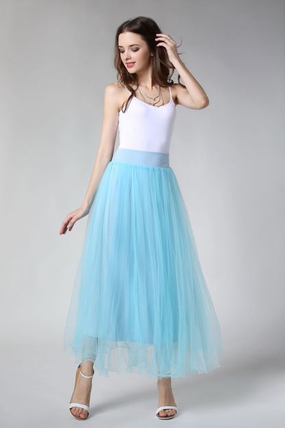 Schlechte A-Linie Petticoats lang | Prinzessin Petticoats aus weiches Netz