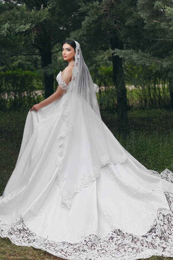 Desinger Hochzeitskleider A-Line | Brautkleider Mit Spitze-Misshow.de