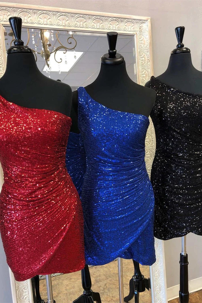 Designer Ballkleider Kurz | Abendkleid Schlicht-Misshow.de