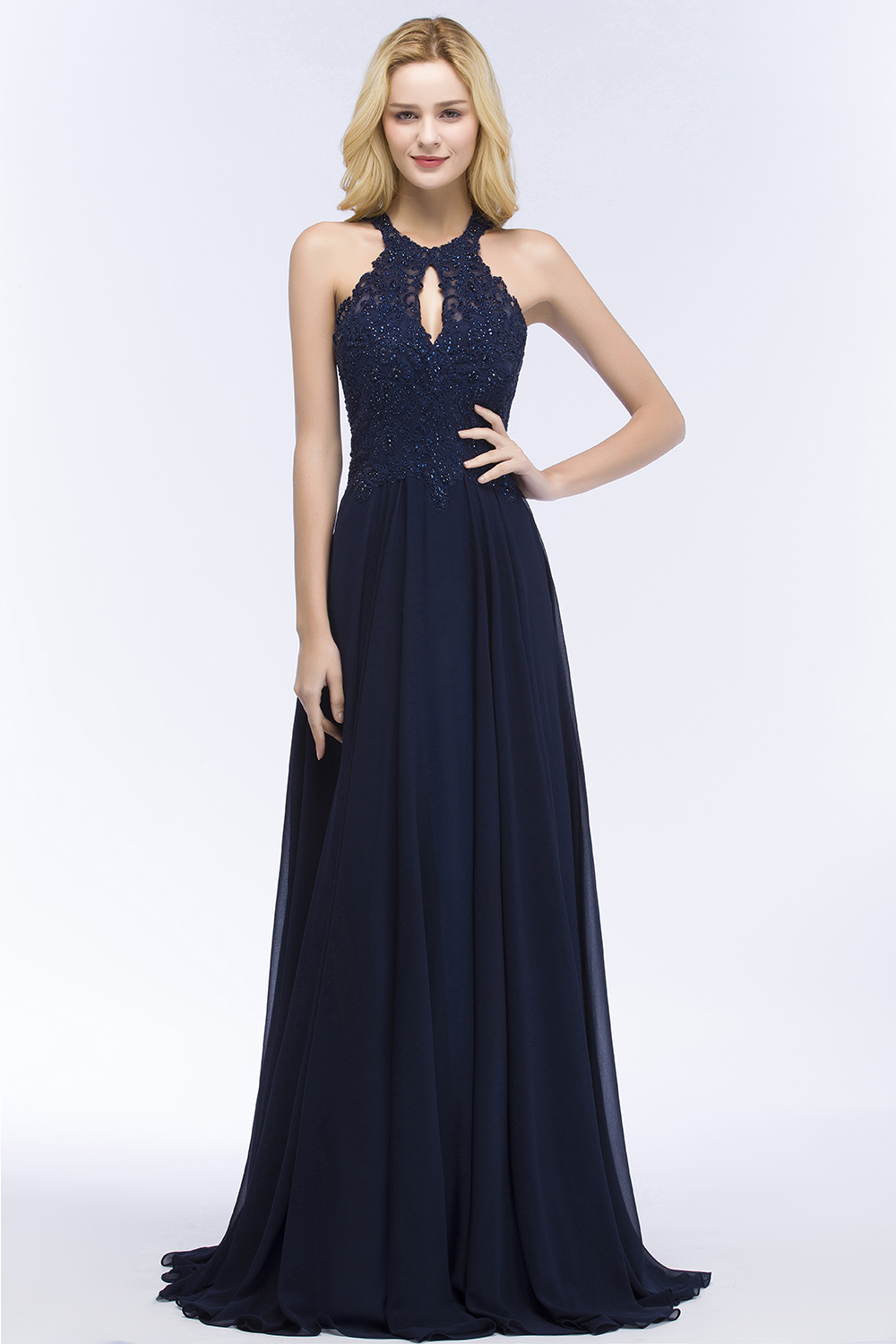 Schlichtes Abendkleid Lang | Abendmoden Online