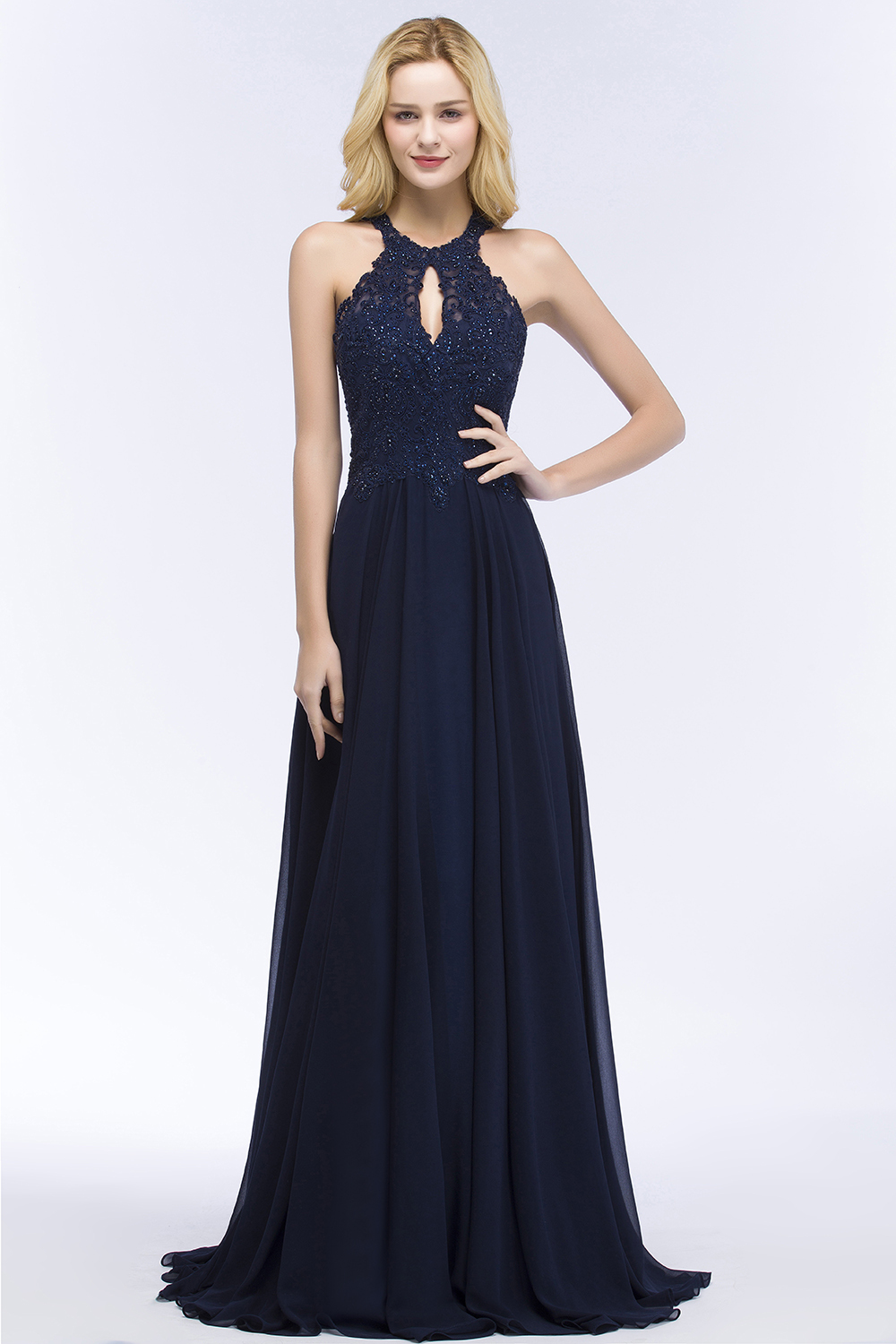 Schlichtes Abendkleid Lang | Abendmoden Online
