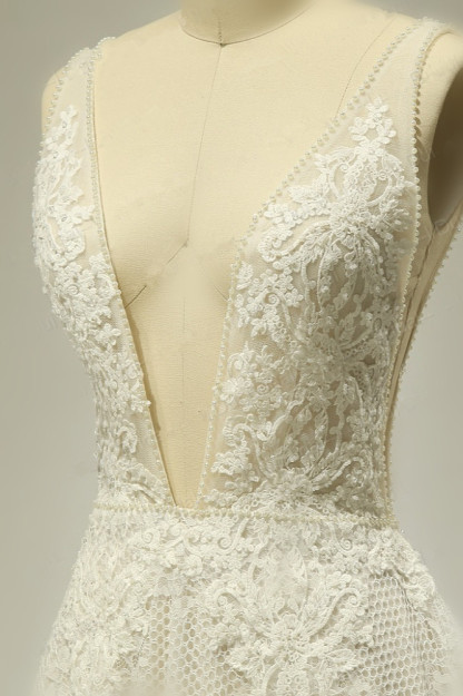 Brautkleider A Linie Spitze | Hochzeitskleid Bestellen