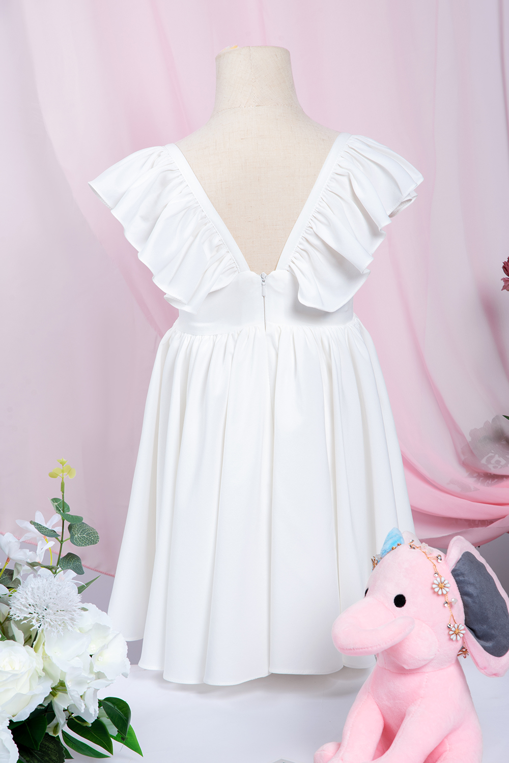 Schlichte Blumenmädchenkleider | Süßig Kinder Hochzeitskleider-Misshow.de