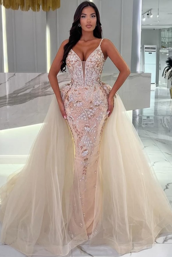 Designer Abendkleider Lang Rosa A Linie Ballkleider Glitzer