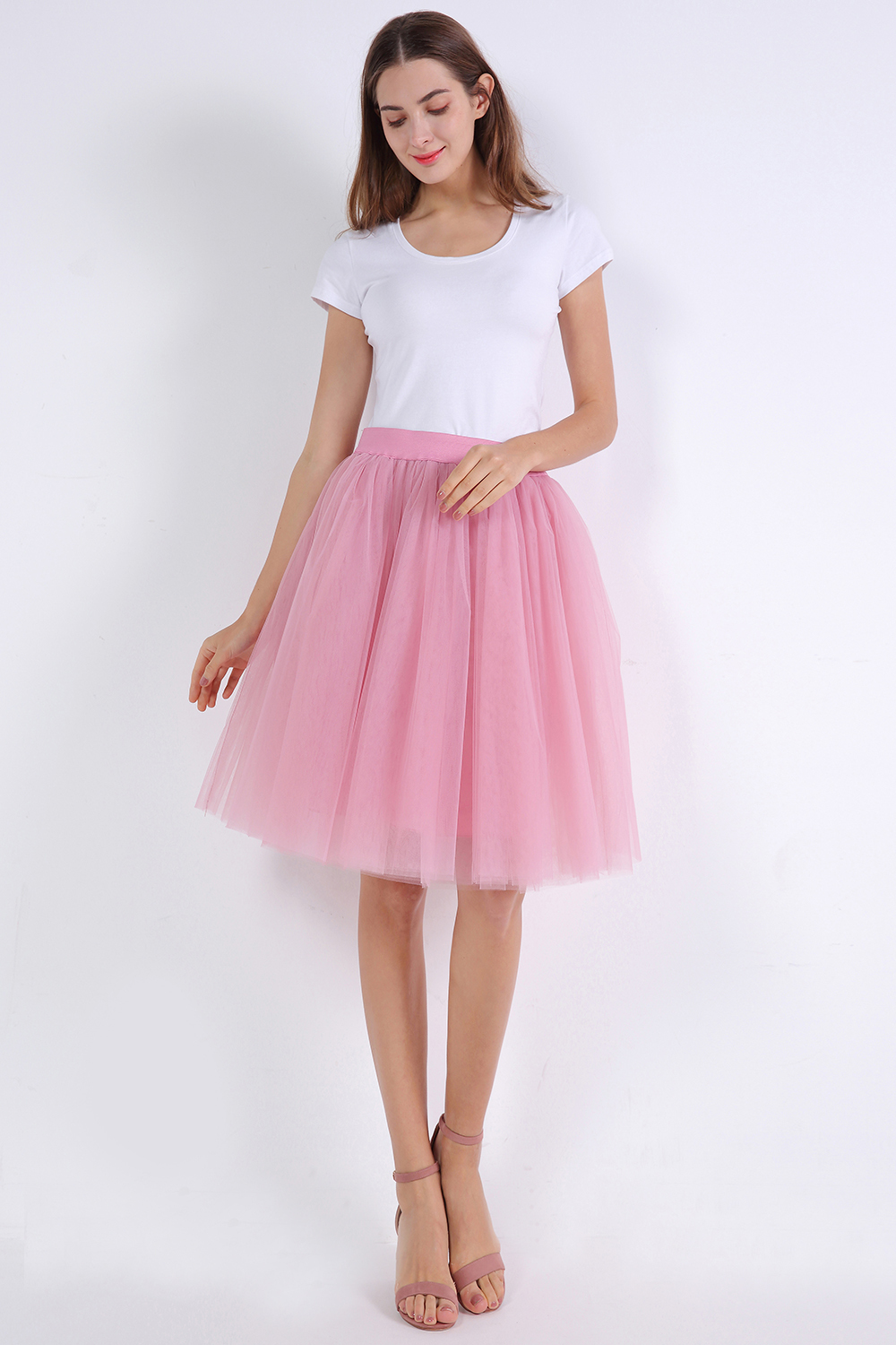 kniehoch tutu Petticoats A-LInie | Hochzeits Petticoats aus weiches Netz