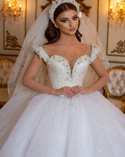 Wunderschöne Hochzeitskleider Prinzessin | Brautkleider Online Kaufen