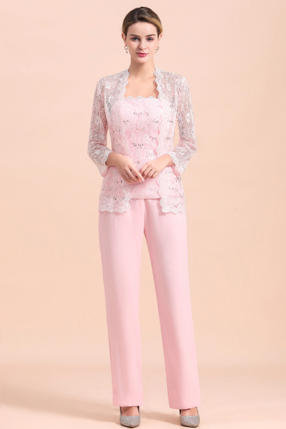 Rosa Brautmutterkleider Mit Bolero | Jumpsuit Brautmutterkleid Günstig