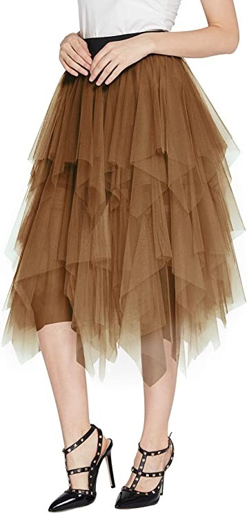 Moderner langer Tüll Tuturock | Petticoats günstig online