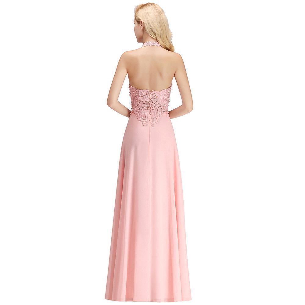 Elegante Abendkleider Lang v Ausschnitt | Abendmoden mit Spitze