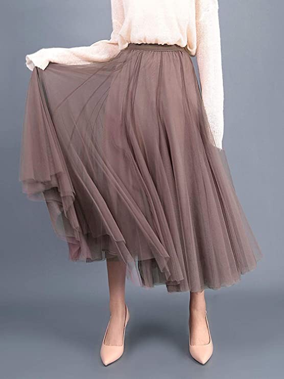 Eleganter langer Tüllrock | Petticoats günstig online-Misshow.de