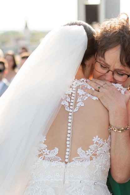 Schlichte Hochzeitskleider Spitze Boho Brautkleider Etuikleider