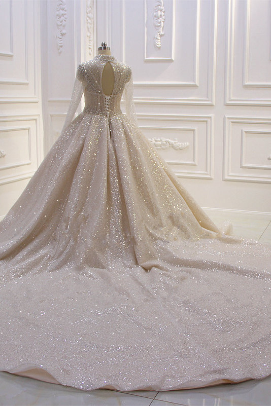 Hochzeitskleider Prinzessin Luxus | Brautkleider Mit Ärmel-Misshow.de