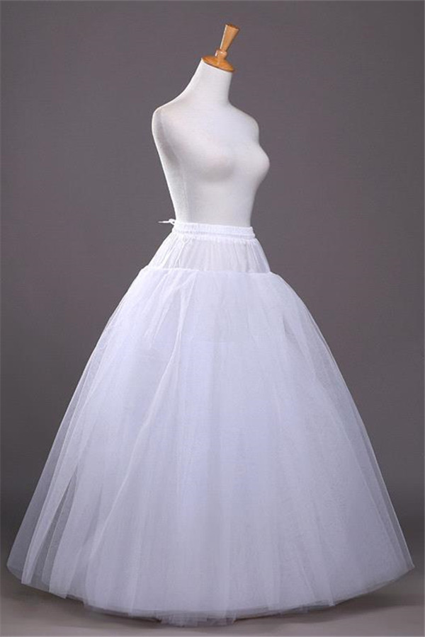 Günstiger Brautkleid Petticoat A-Linie | Hochzeits Petticoat aus Tüll und Taft