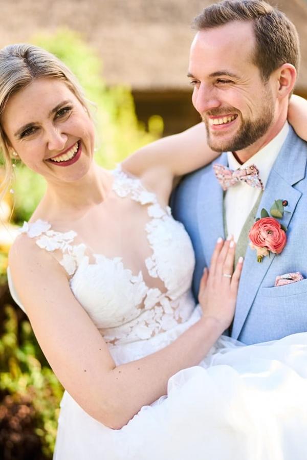 Boho Brautkleid Online | Hochzeitskleid mit Spitze-Misshow.de