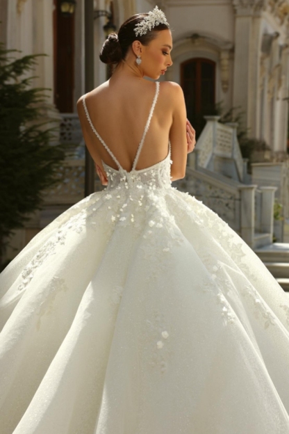Luxus Hochzeitskleider Prinzessin | Brautkleider Mit Spitze Online