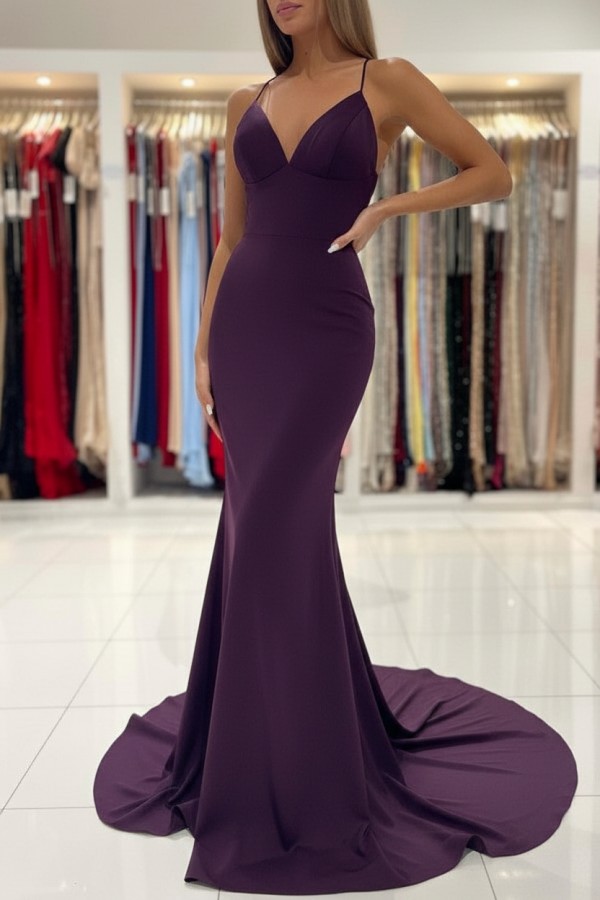 Schwarzes Abendkleid Lang | Abiballkleider Günstig