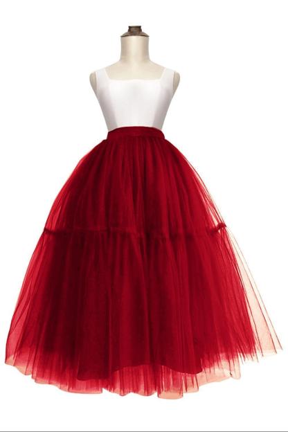 Lange tutu Petticoats A-Linie | Hochzeits Petticoats aus weiches Netz