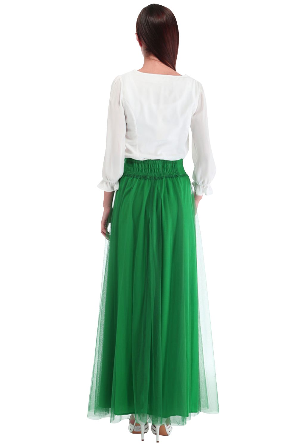 Lange Spalte Petticoats | Prinzessin Petticoats aus weiches Netz-Misshow.de