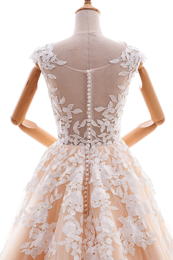 Designer Hochzeitskleider A Linie | Brautmoden Online Kaufen-Misshow.de