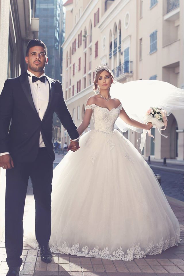 Elegante Brautkleider A Linie | Hochzeitskleider Mit Spitze