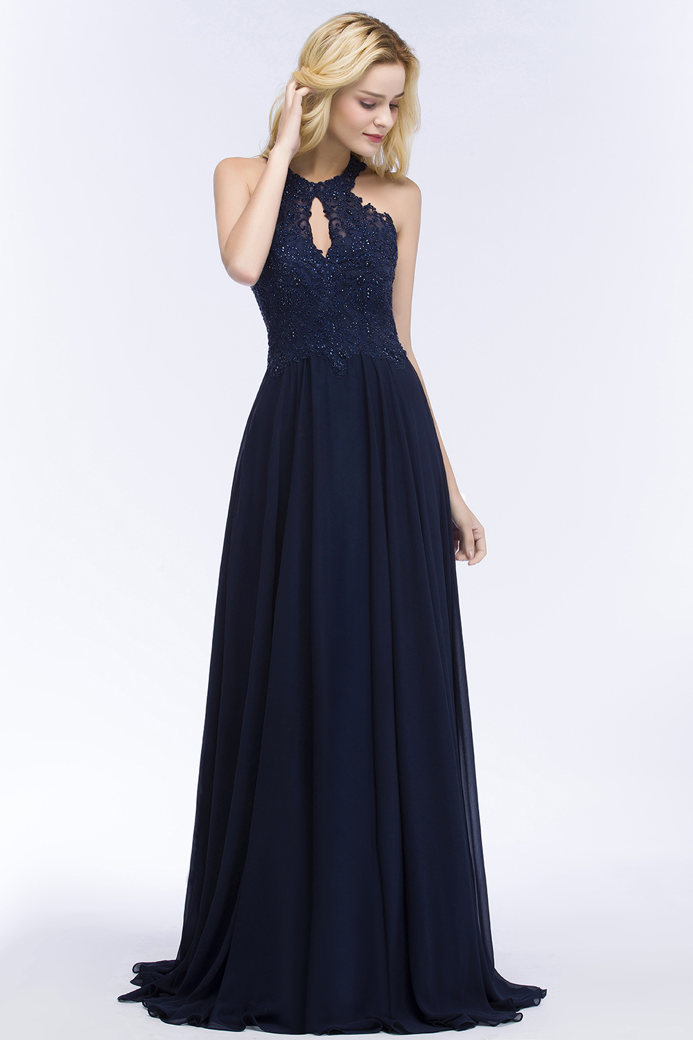 Schlichtes Abendkleid Lang | Abendmoden Online