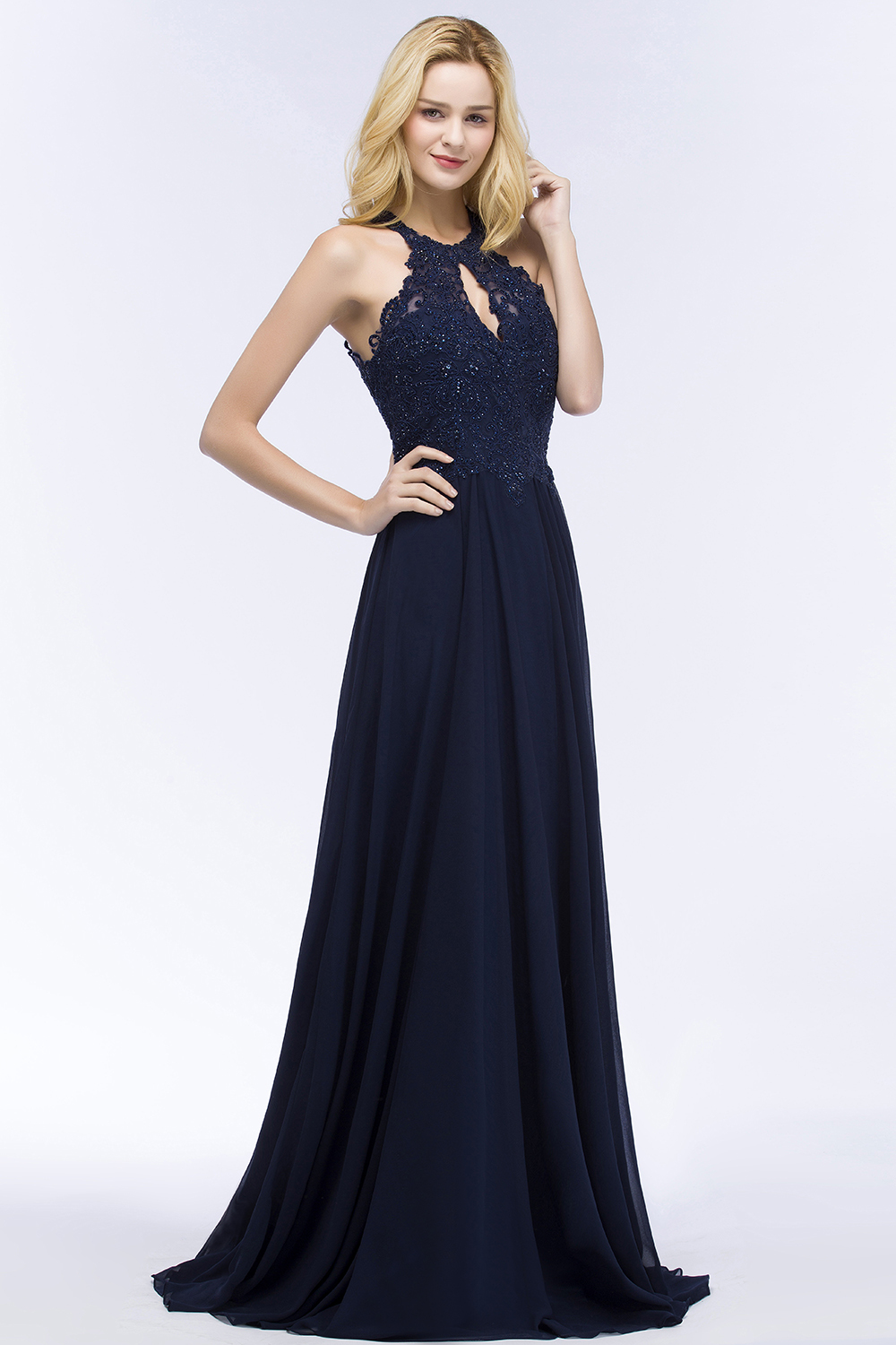 Schlichtes Abendkleid Lang | Abendmoden Online