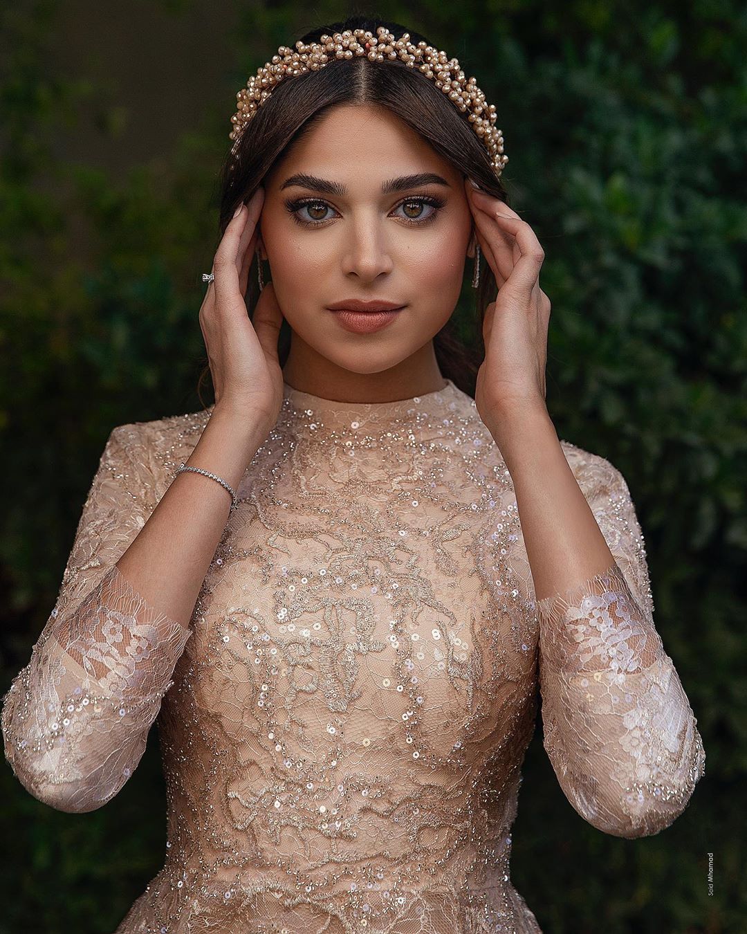 Elegante Brautkleider Kurz Hochzeitskleider Spitze mit Ärmel-Misshow.de