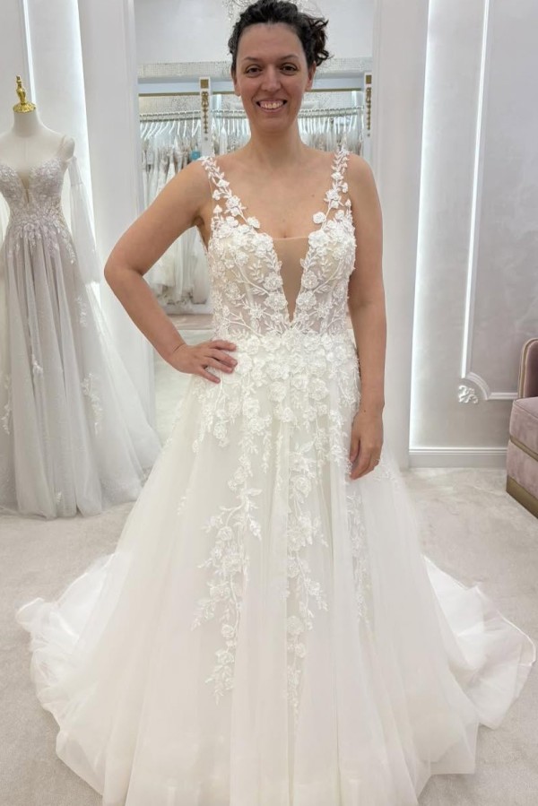 Fashion Brautkleider A Linie Mit Spitze Standesamt Hochzeitskleider