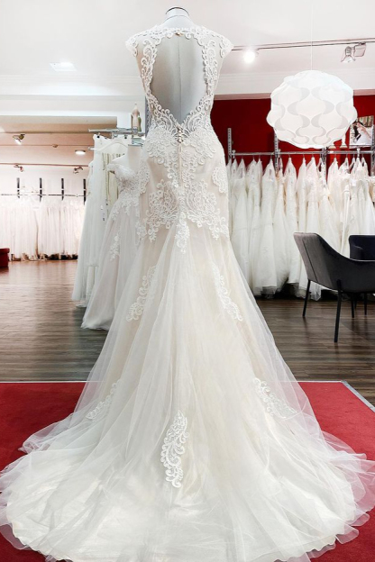 Brautkleider Meerjungfrau Spitze | Hochzeitskleider V Ausschnitt