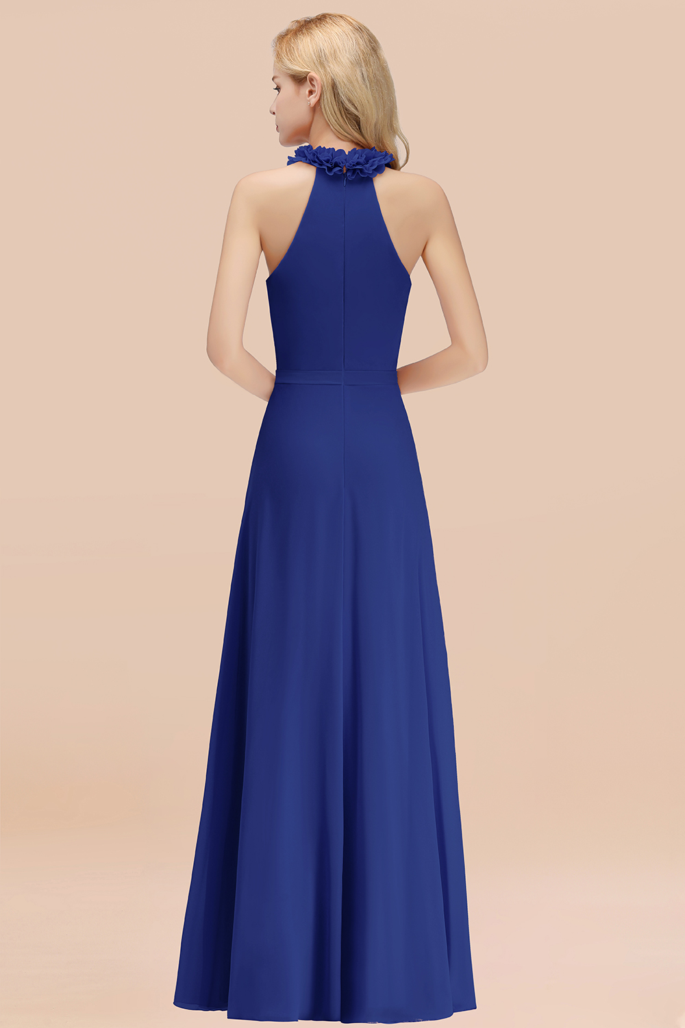 Elegant Chiffon Brautjungfernkleider Altrosa Etuikleider Für Brautjungfern Günstig-Misshow.de