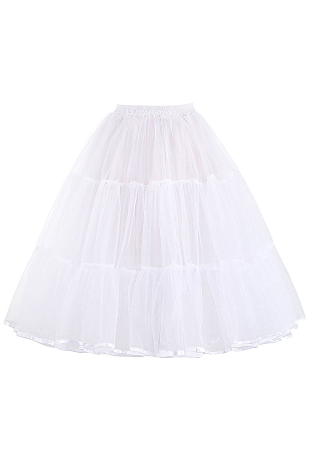 Niedliche Tutu Petticoats kurz | Hochzeits Petticoats aus weiches Netz-Misshow.de