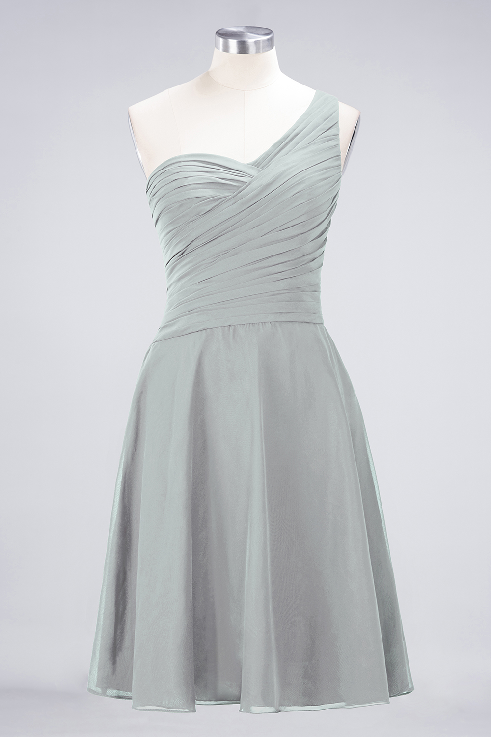 Abendkleider Kurz Weinrot | Chiffon Kleider Cocktailkleider-Misshow.de