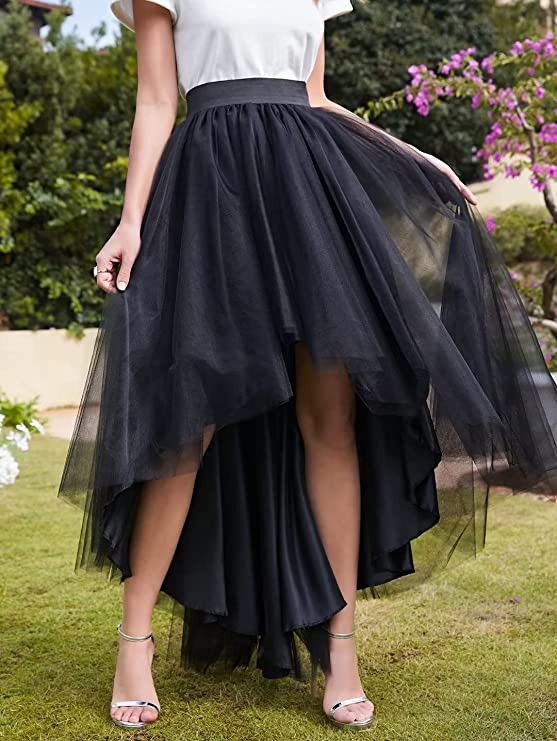 schicker langer Tüll Tuturock | Petticoats günstig online-Misshow.de