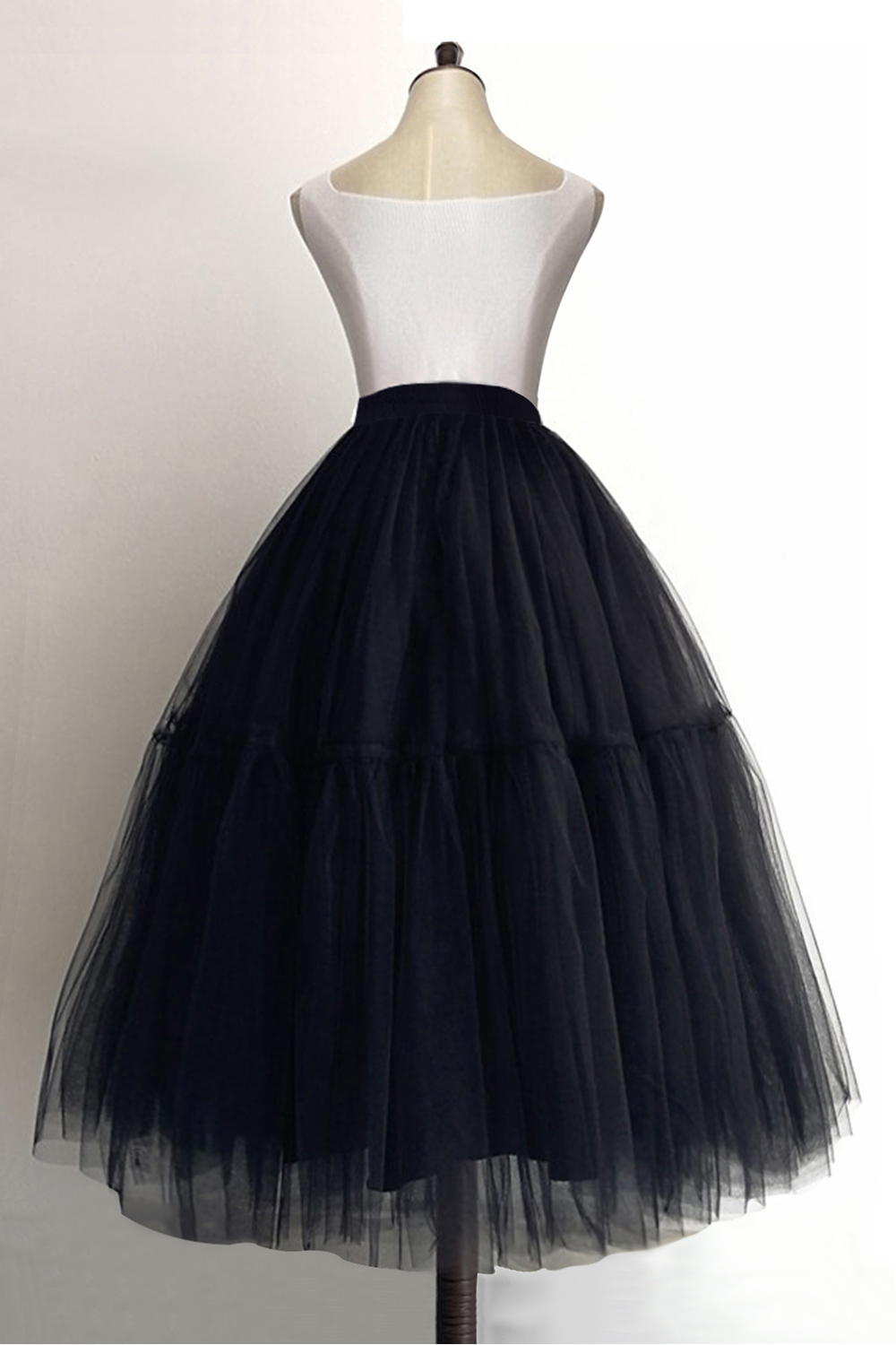 Lange tutu Petticoats A-Linie | Hochzeits Petticoats aus weiches Netz-Misshow.de