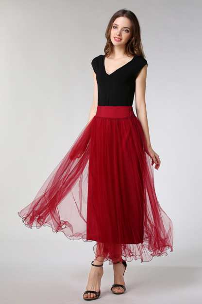 Schlechte A-Linie Petticoats lang | Prinzessin Petticoats aus weiches Netz