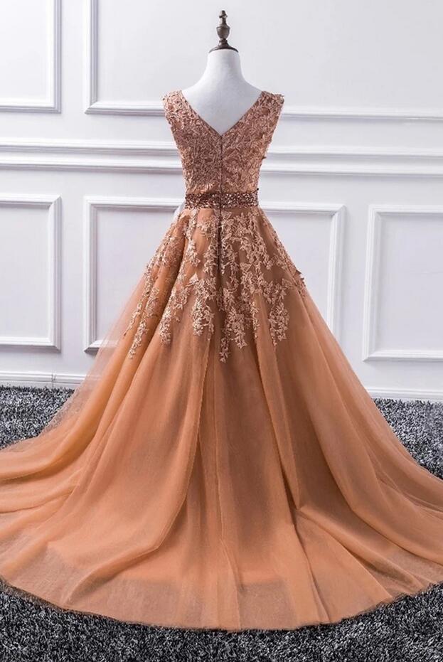 Elegante Abendkleider Lang Günstig | Abiballkleider mit Spitze
