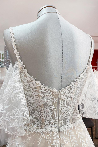 Beliebte Hochzeitskleider A Linie | Brautkleider mit Spitze