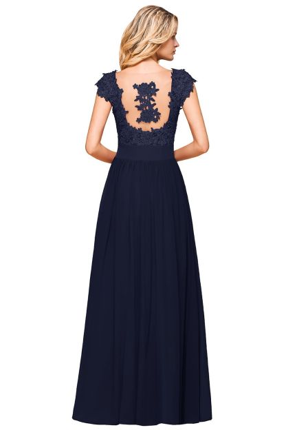 Fashion Abendkleider Lang Mit Spitze | Abendmoden Online Kaufen