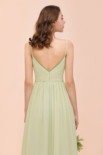 Schöne Bruatjungfernkleider Mint Grün | Brautjungfernkleid Lang Günstig