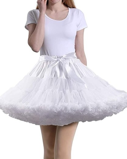 schicker weiß Tüll Tuturock | Petticoats günstig online