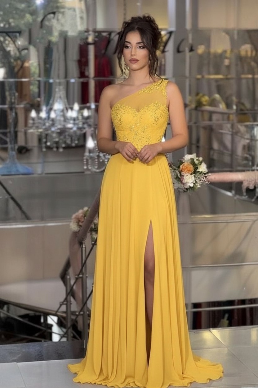 Himmel Blaue Abendkleider Lang Schlichte Ballkleider Günstig